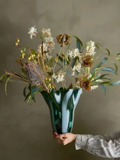 Best Bloomingville koristeoksa Palmflower ruskea