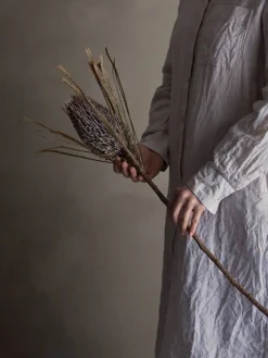 Best Bloomingville koristeoksa Palmflower ruskea