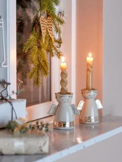 kynttilälyhty Faella valkoinen 2 kpl*Bloomingville Discount