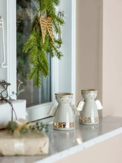 kynttilälyhty Faella valkoinen 2 kpl*Bloomingville Discount