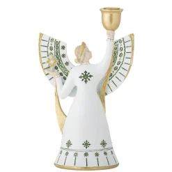 Outlet Bloomingville kynttilänjalka Evangeline valkoinen