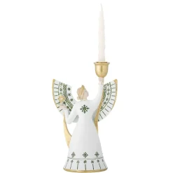 Outlet Bloomingville kynttilänjalka Evangeline valkoinen