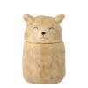 Outlet Bloomingville Mini purkki Puk kannella ruskea