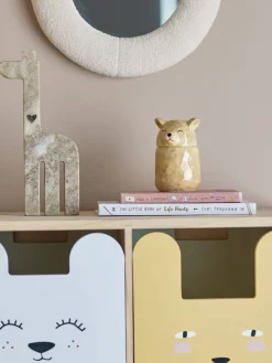 Outlet Bloomingville Mini purkki Puk kannella ruskea