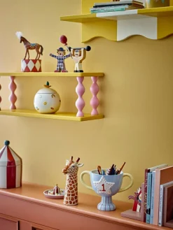 New Bloomingville Mini purkki Agnes kannella valkoinen