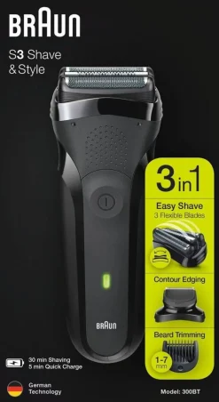 parranajokone 300BT*Braun Online