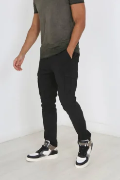 Online Brave Soul reisitaskuhousut MTR-CLARKSONBLK MUSTA