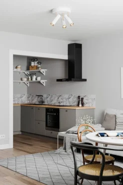 Online By Rydu00e9ns By Rydéns Puls 3-osainen kattospotti mattavalkoinen