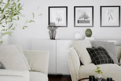 By Rydéns pöytävalaisin Dolores savunharmaa*By Rydu00e9ns Online