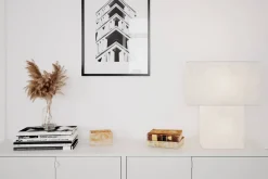 By Rydéns pöytävalaisin iSquare valkoinen*By Rydu00e9ns Sale