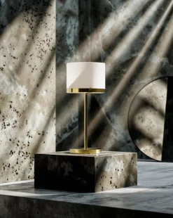 Outlet By Rydu00e9ns By Rydéns pöytävalaisin Marcel messinki/valkoinen