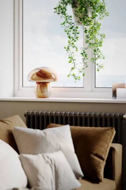 By Rydéns pöytävalaisin Mira Mushroom luonnonvärinen*By Rydu00e9ns Best