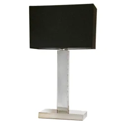 By Rydéns pöytävalaisin Prime 47 cm kromi/musta varjostin*By Rydu00e9ns