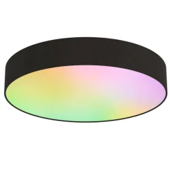 kattoplafondi Smart Ø40 cm RGB + 3000-6500K musta*Calex Clearance