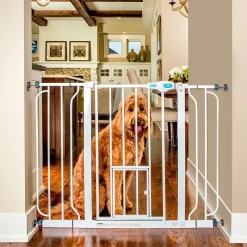 leveä Lemmikkiportti valkoinen*Carlson Pet Products Best