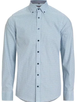 New Casamoda paita 126130010 Casual fit 100 Blue