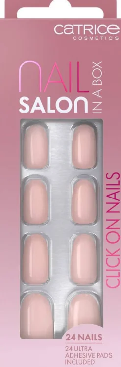 tekokynsi 24 kpl Nail Salon in a Box Click on Nails*Catrice Sale
