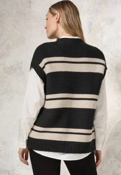 Hot Cecil neuleliivi 253908 20001 Musta / Beige