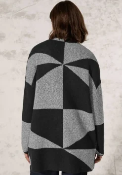 Hot Cecil neuletakki 253893 20001 Harmaa / Musta