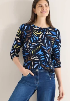 Best Cecil paita 324561 35512 Tummansininen / Monivu00e4ri