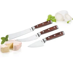 juustoveitsisetti puukahvalla Sardo lahjalaatikossa 3*Cilio Discount