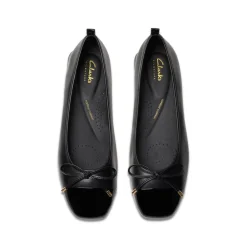 ballerinat Ubree15 Poppy Black*Clarks New