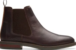 Discount Clarks chelseat Jaxen Easy Brown Tumb