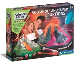 tulivuorisetti Vulcan Glow In The Dark*Clementoni