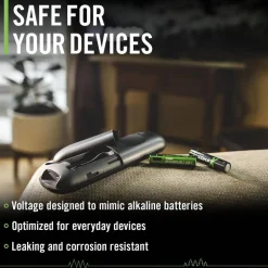 Hot Coast paristo AAA USB-C 1.5V 4 kpl sis. latauskaapelin