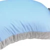 Online Cocoon retkityyny AirCore Hood/Camp Pillow vaaleansininen/harmaa