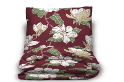 satiinipussilakanasetti Atsalea 150x210 + 55x65 cm t.punaine*Create Home New