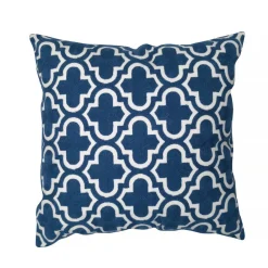 Online Create Home tyyny Petra 45x45 cm sininen puuvilla