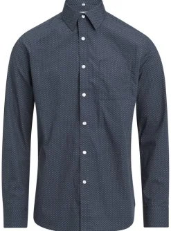 Online Create paita Piero LS Modern fit Navy