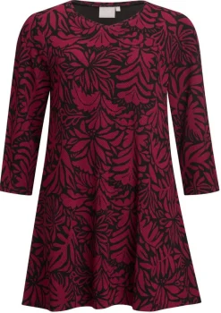 Clearance Create tunika Florissa print Red / Punainen