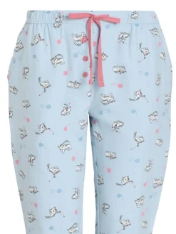 Damella pyjama 70116 182 Vaaleansininen