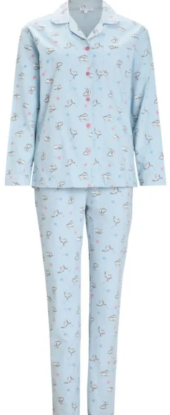 Damella pyjama 70116 182 Vaaleansininen