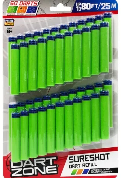 New Dart Zone Darts 50 Refill Pack