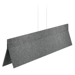 Design by Grönlund Acoustic Line 140 kattovalaisin tummanharmaa 4000K*Design by Gru00f6nlund