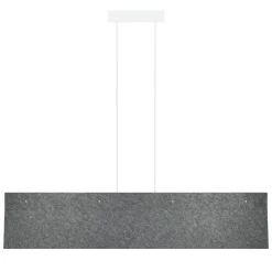 Design by Grönlund Acoustic Line 140 kattovalaisin tummanharmaa 4000K*Design by Gru00f6nlund