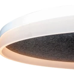 Design by Gru00f6nlund Design by Grönlund Acoustic Circulo 80 kattovalaisin tummanharmaa 3000K