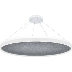 Hot Design by Gru00f6nlund Design by Grönlund Acoustic Circulo 80 kattovalaisin vaaleanharmaa 3000K