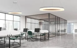 Design by Grönlund Acoustic Circulo 120 kattovalaisin tummanharmaa 4000K*Design by Gru00f6nlund Hot