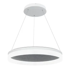 Online Design by Gru00f6nlund Design by Grönlund Acoustic Circulo 60 kattovalaisin tummanharmaa 4000K