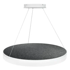 Design by Grönlund Acoustic Circulo 80 kattovalaisin tummanharmaa 4000K*Design by Gru00f6nlund Best