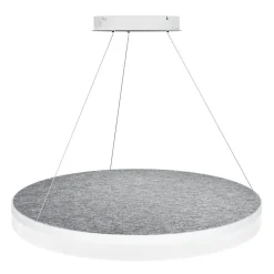 Design by Grönlund Acoustic Circulo 80 kattovalaisin vaaleanharmaa 4000K*Design by Gru00f6nlund Clearance