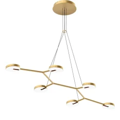 Design by Grönlund Arm 6 kattovalaisin messinki*Design by Gru00f6nlund Outlet