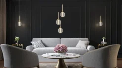 Clearance Design by Gru00f6nlund Design by Grönlund Champagne 3 kattovalaisin messinki