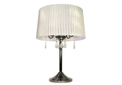 Sale Design by Gru00f6nlund Design by Grönlund Crystal pöytävalaisin valkoinen/mustakromi