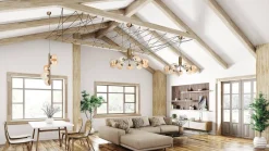 Design by Grönlund Glasgow 5 Vertical kattovalaisin shampanja*Design by Gru00f6nlund Outlet