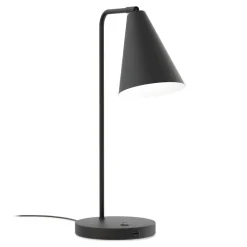 Design by Grönlund Vigo USB pöytävalaisin musta*Design by Gru00f6nlund Hot